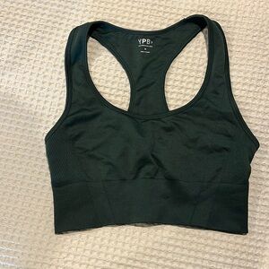 Abercrombie YPB long lined sports bra size M